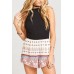 Tribal Print Zipper Casual Boho Shorts