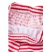 Red American Flag Printed Casual Dolphin Shorts