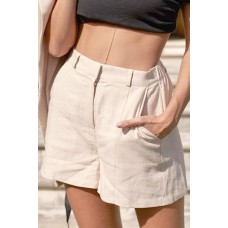 Apricot Pocket Casual Shorts