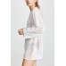 Lace Crochet V Neck Sexy Beach Dress Cover Up